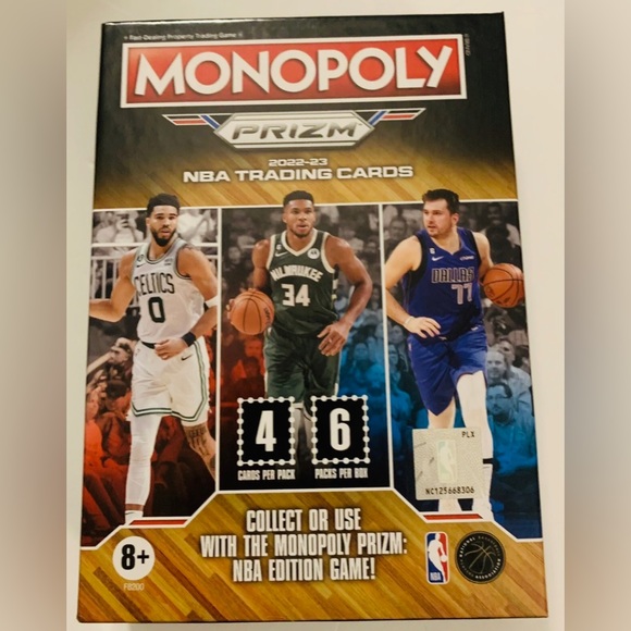 Panini | Other | 22223 Panini Monopoly Prizm Nba Basketball Blaster Booster  Box Factory Sealed | Poshmark
